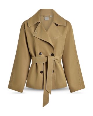 Maddox Short Trench Coat - thumbnail 7