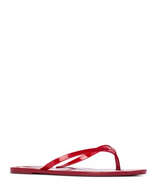 Women's Crystal Jelly Flip Flops