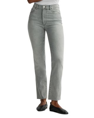 Halle Straight High Rise Instasculpt™ Jeans in Light Smoke