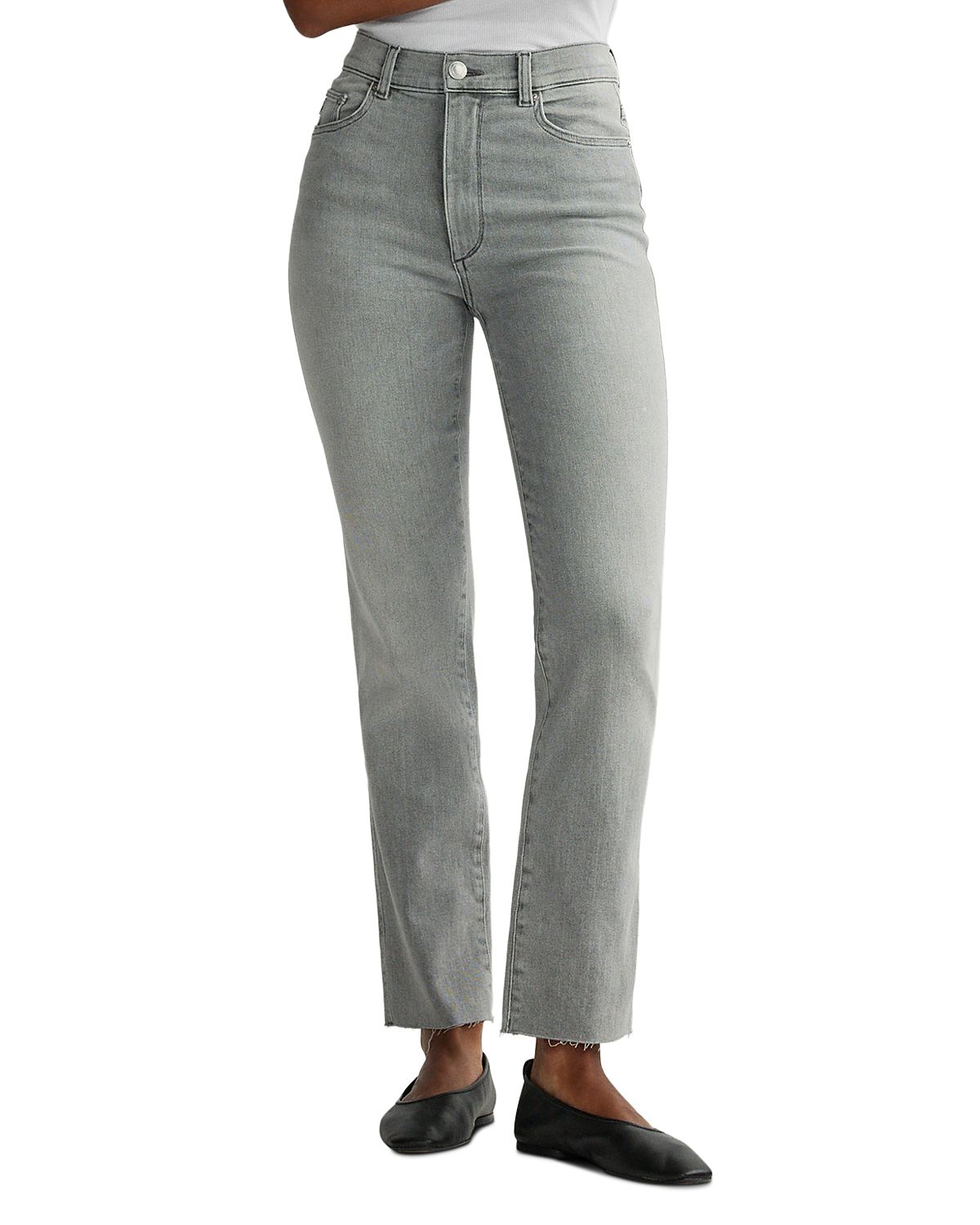 DL1961 Halle Straight High Rise Instasculpt Jeans