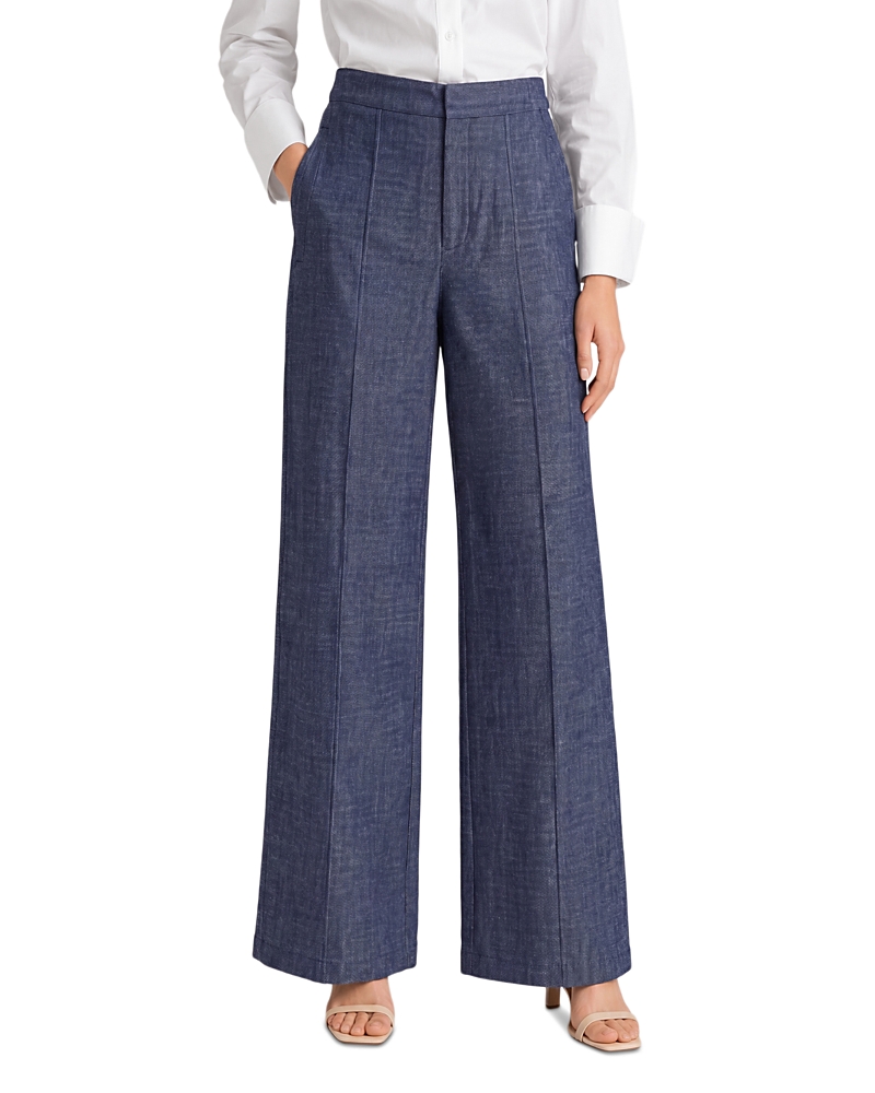 Liverpool Los Angeles High Rise Wide Leg Jeans in Indigo