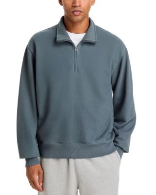 McCarren Funnel Neck Cotton Blend Sweatshirt