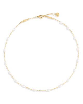Milos Multi Beaded Necklace, 16-17"
