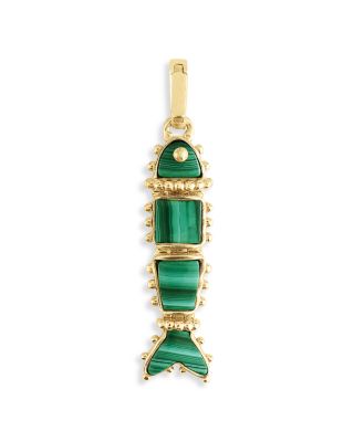 Anabel Aram Milos Stone Fish Charm