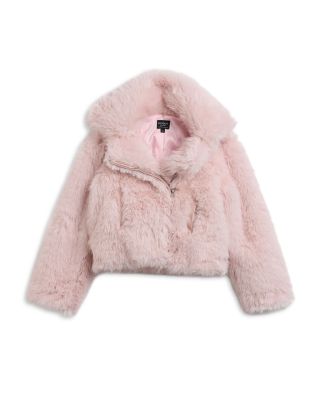 Girls' Jayden Faux Fur Jacket - Little Kid, Big Kid