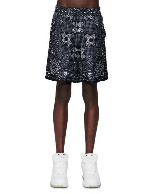 Check Pattern 7" Drawstring Shorts