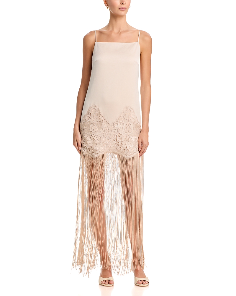 Ungaro Nino Fringe Trim Dress