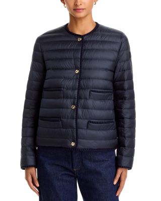 Circaete Braided Trim Short Down Jacket - thumbnail 3