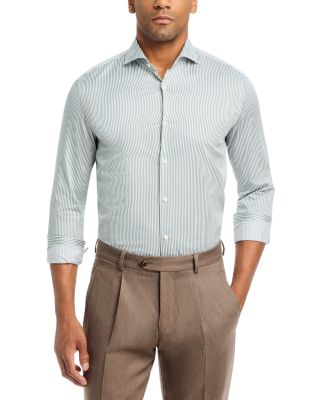 Hank Stripe Slim Fit Dress Shirt