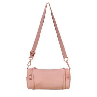 The Expandable Crossbody Charm in Atlas Pink