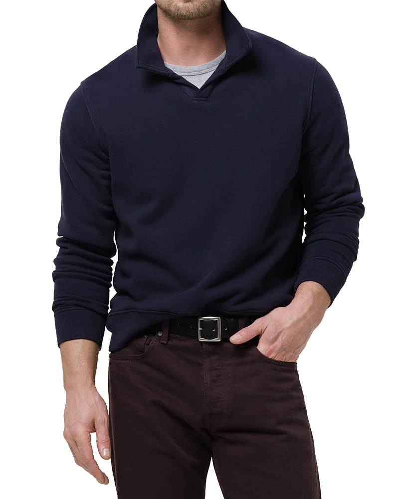 Citizens of Humanity Pullover Rugby Cotton Blend Sweatshirt