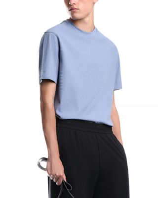 Cotton Jacquard Jersey Tee