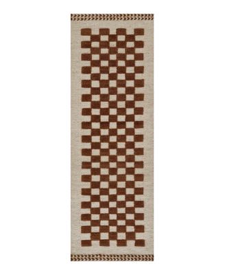 Momeni Willow WILLOWLO-1BRN Runner, 2'6" x 8'