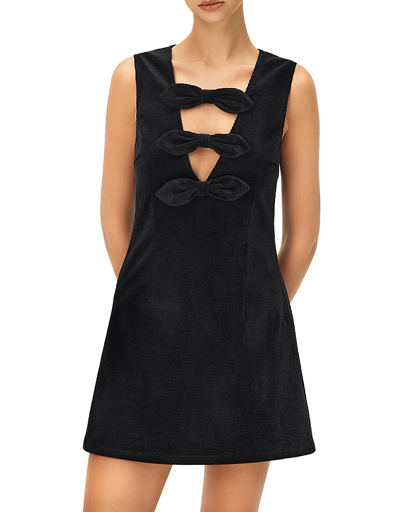 Elodie The Label Claire Bow Tie Shift Dress