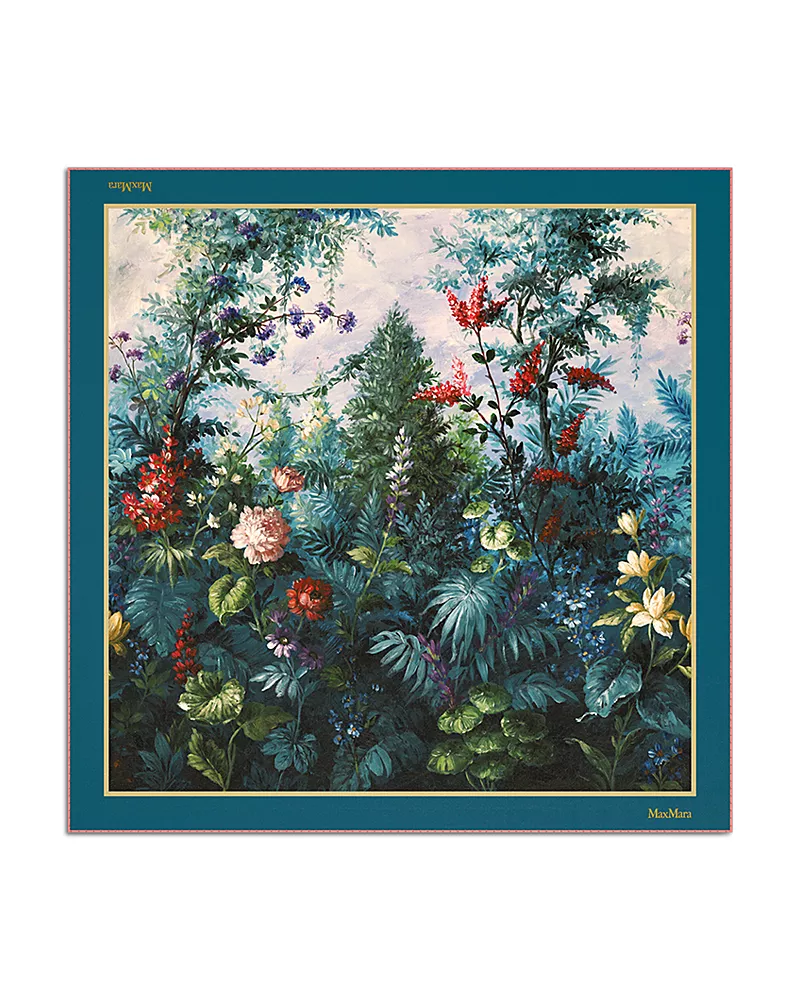 Max Mara Mxaflipper Silk Scarf