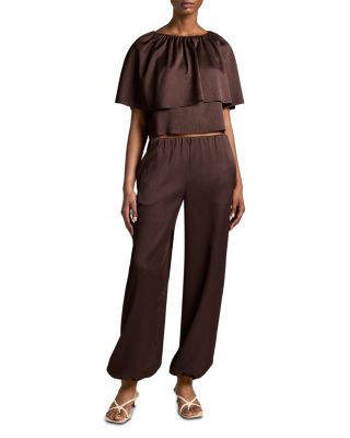 Pliss&eacute; Cape Top