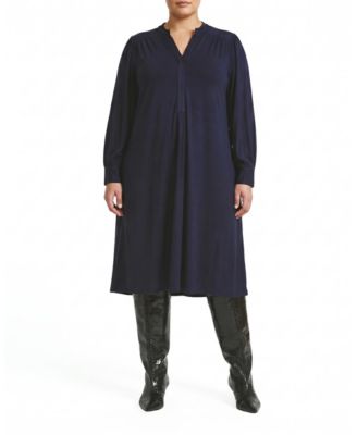  Women's Plus Gramercy Liquid Jersey Dress
