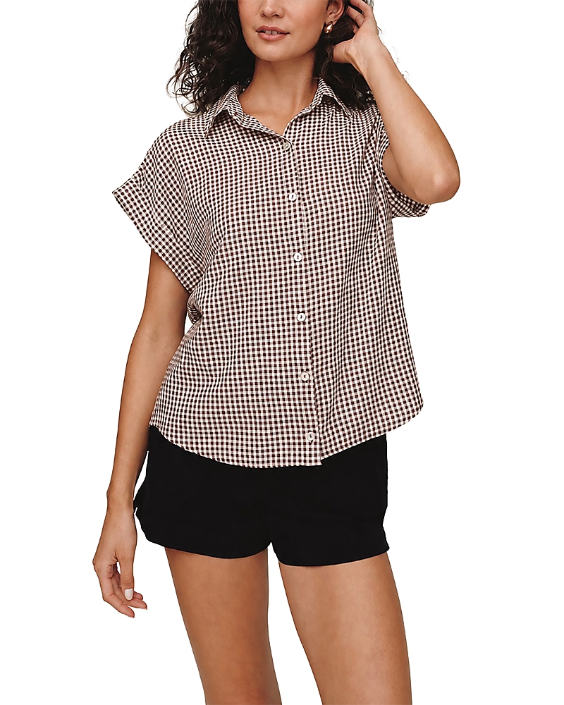 Bella Dahl Short Roll Sleeve Shirt