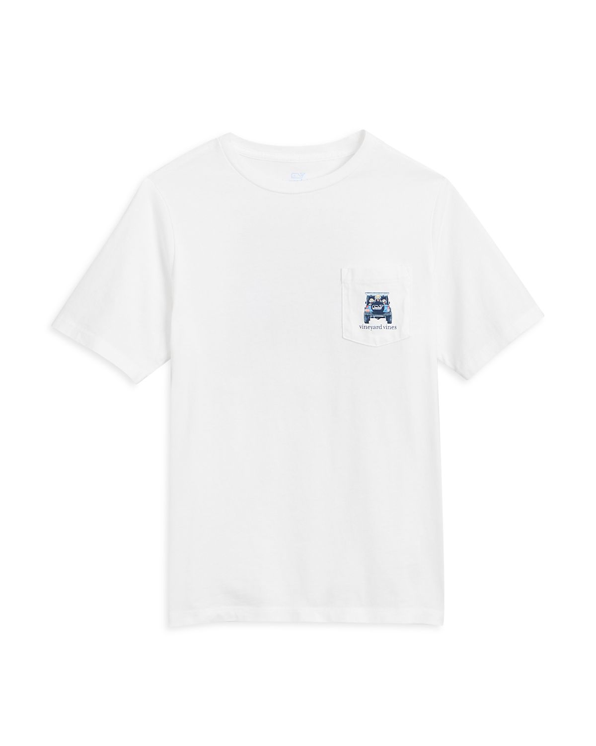 Vineyard Vines x Jeep Boys' Logo Pocket Cotton Tee - Little Kid, Big Kid