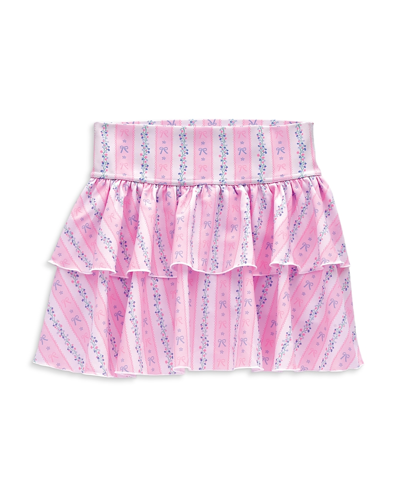 Iscream Girls' Floral Striped Skort - Little Kid, Big Kid