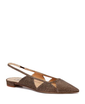 Women's Savona Flat Slingback Glitter