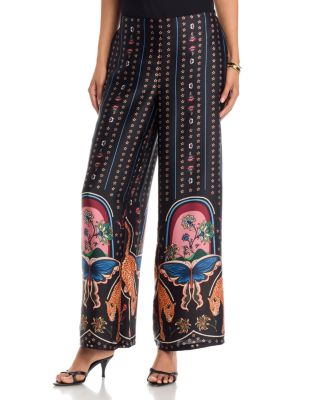 Pull On Wide Leg Pants