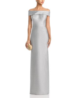 mother of the bride midi dress Dusty Blue Lace A-Line Formal Wedding Guest Dress Eva Fashion Style LUZDELSOL Drexel Projection Dresser Set Size:34/36
