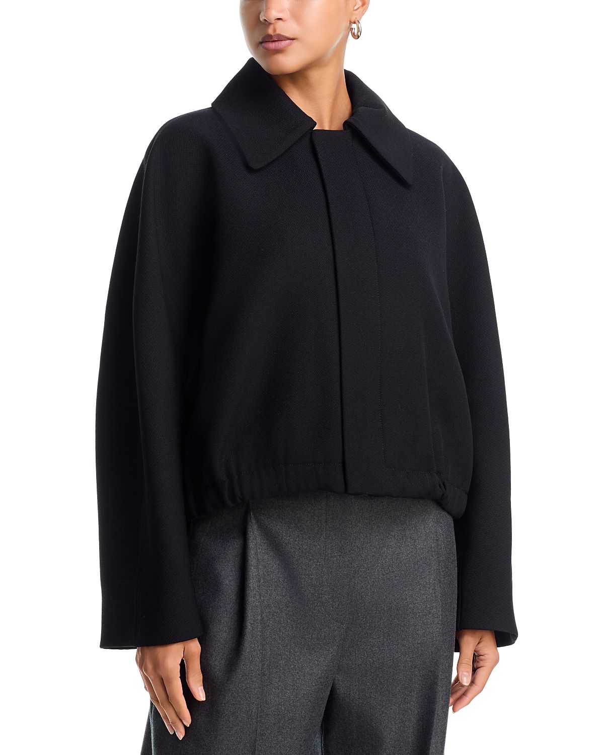 Victoria Beckham Arden Wool Bomber Jacket