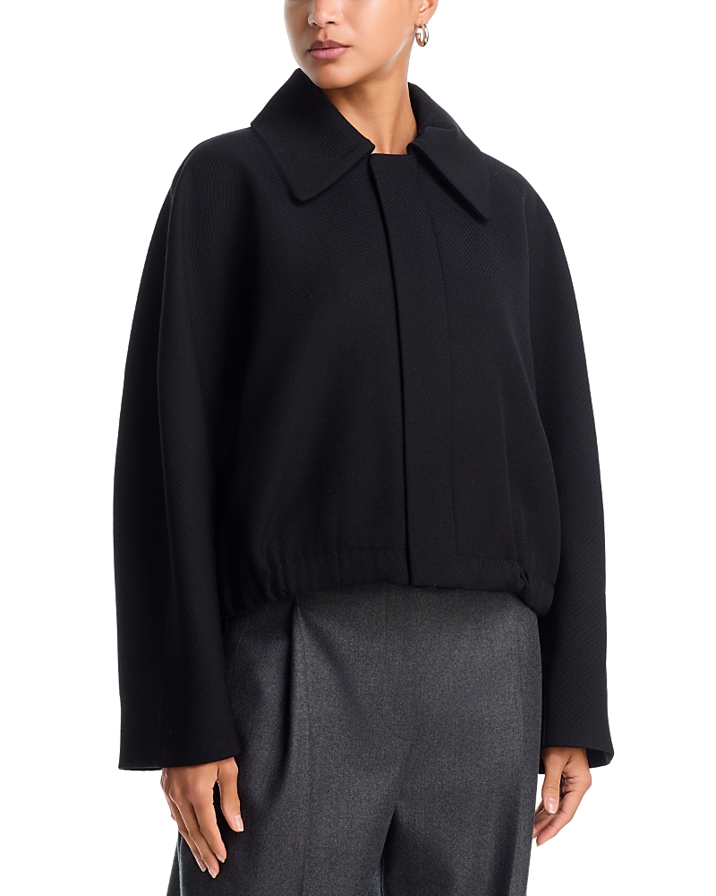 Victoria Beckham Arden Wool Bomber Jacket