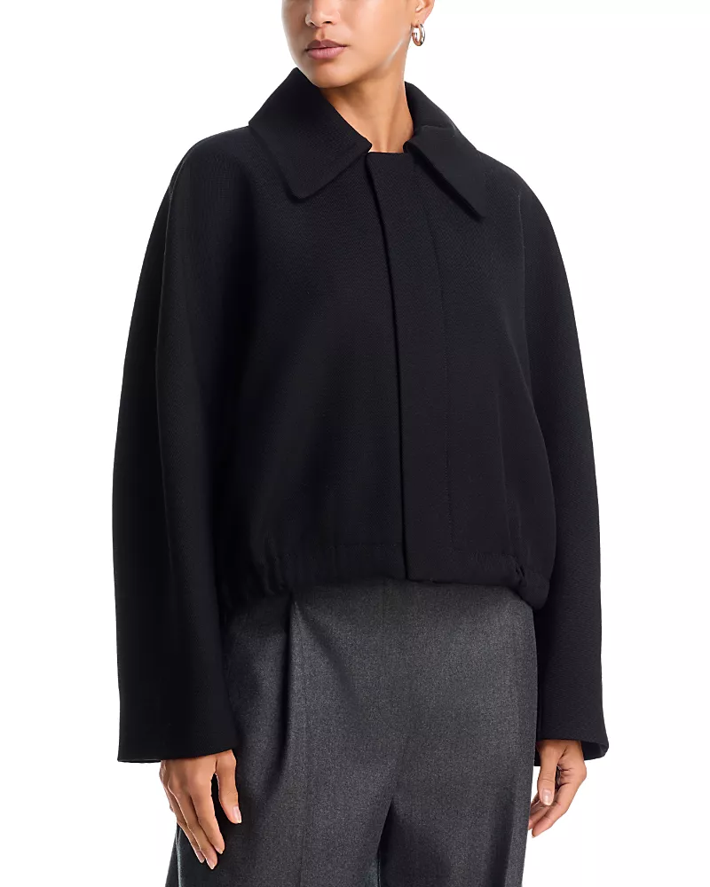 Victoria Beckham Arden Wool Bomber Jacket
