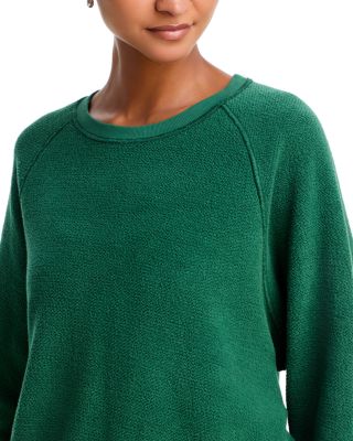 Reverse Fleece Cotton Sweatshirt - Exclusive - thumbnail 8