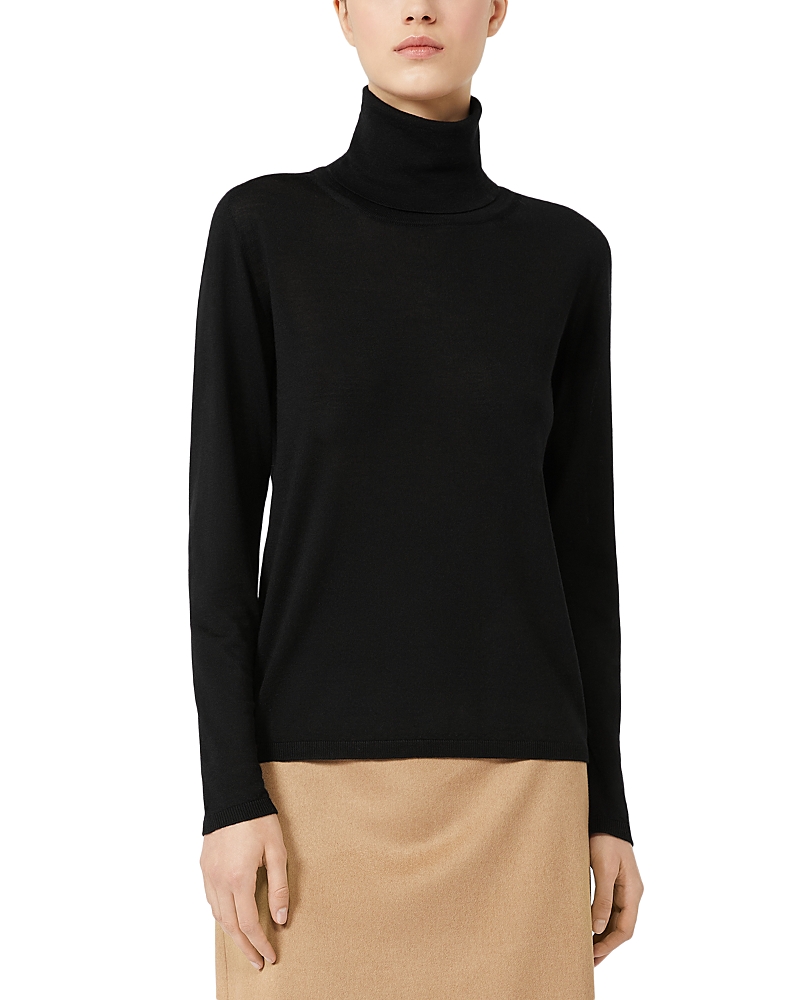 Max Mara Mxmsaluto Wool Turtleneck Sweater