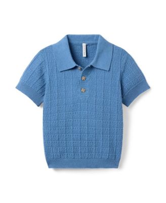 Boys' Textured Knit Polo - Baby, Little Kid, Big Kid