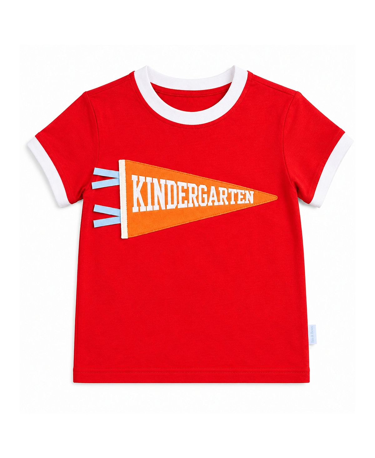 Bits & Bows Unisex Kindergarten Crewneck Tee - Little Kid, Big Kid