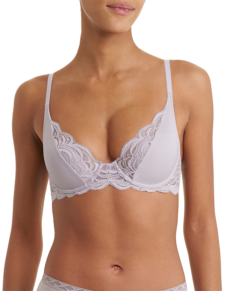 Natori Persuasion Lace Convertible Plunge T-Shirt Bra