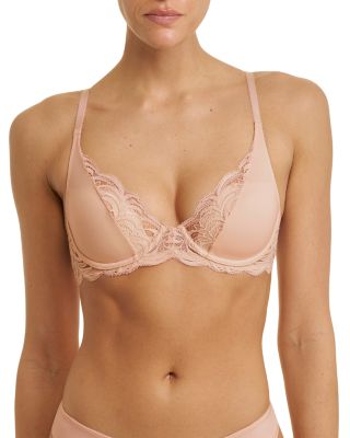 Persuasion Lace Convertible Plunge T-Shirt Bra