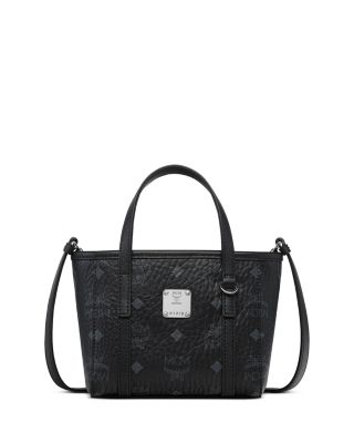Toni Mini Visetos Canvas Shopper Bag