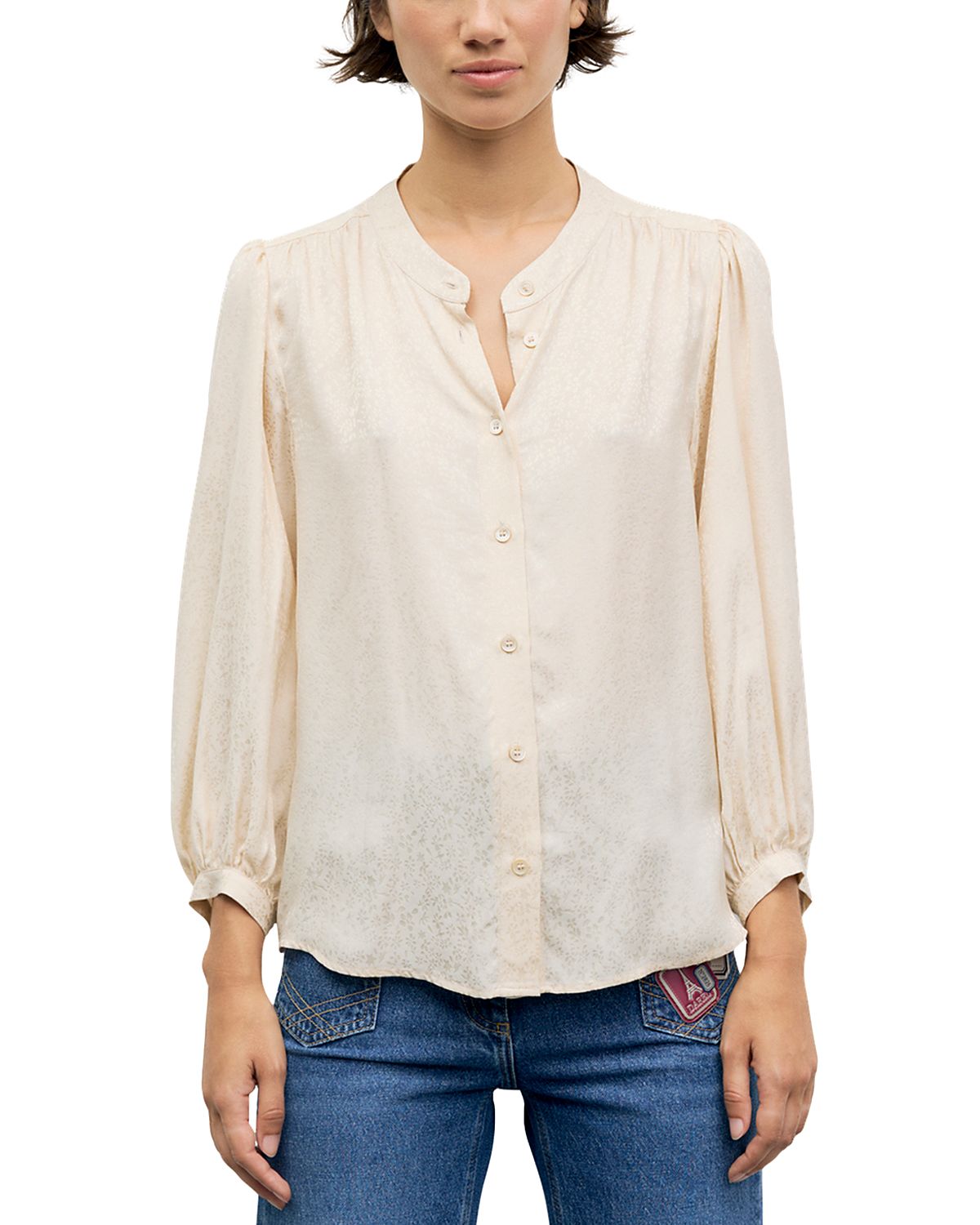 Gerard Darel Lula Textured Blouse