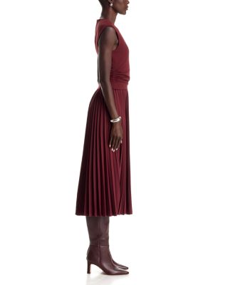 Carly Sleeveless Pleated Dress - thumbnail 5