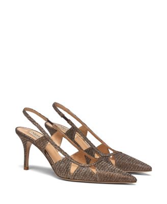  Women's Savona 75 Slingback Pump Glitter