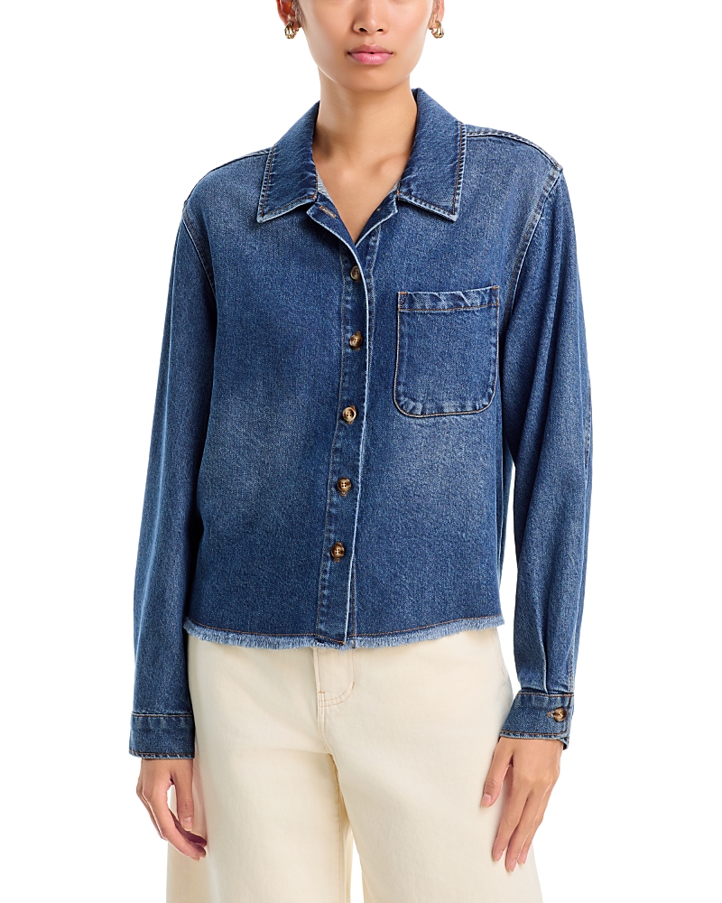 Xirena Ben Button Front Denim Shirt