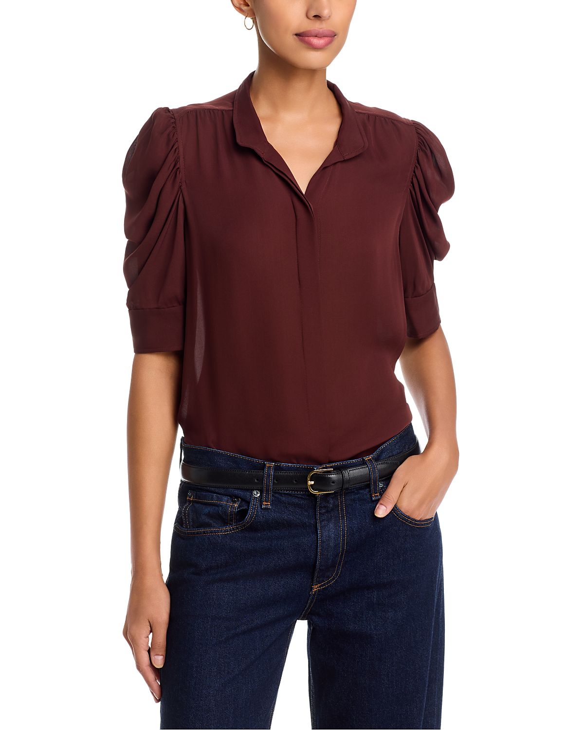 Frame The Gillian Silk Top