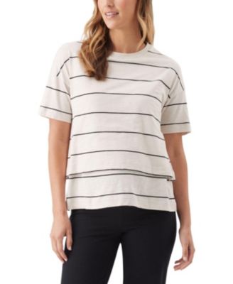 Ripe Maternity Claudette Stripe Nursing Tee