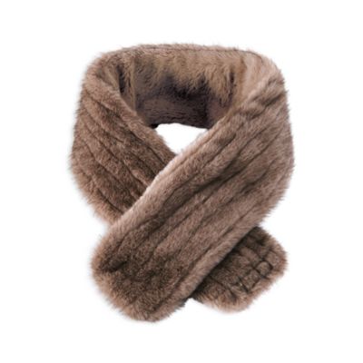 Faux Fur Weighted Neck Warmer