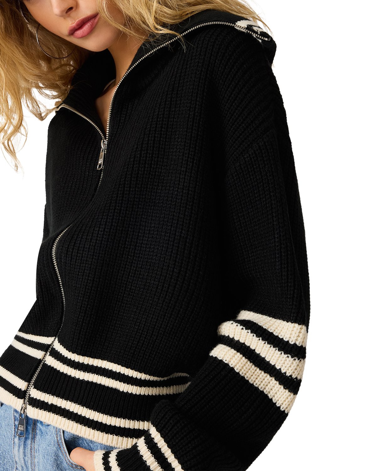 Dara Zippered Sweater