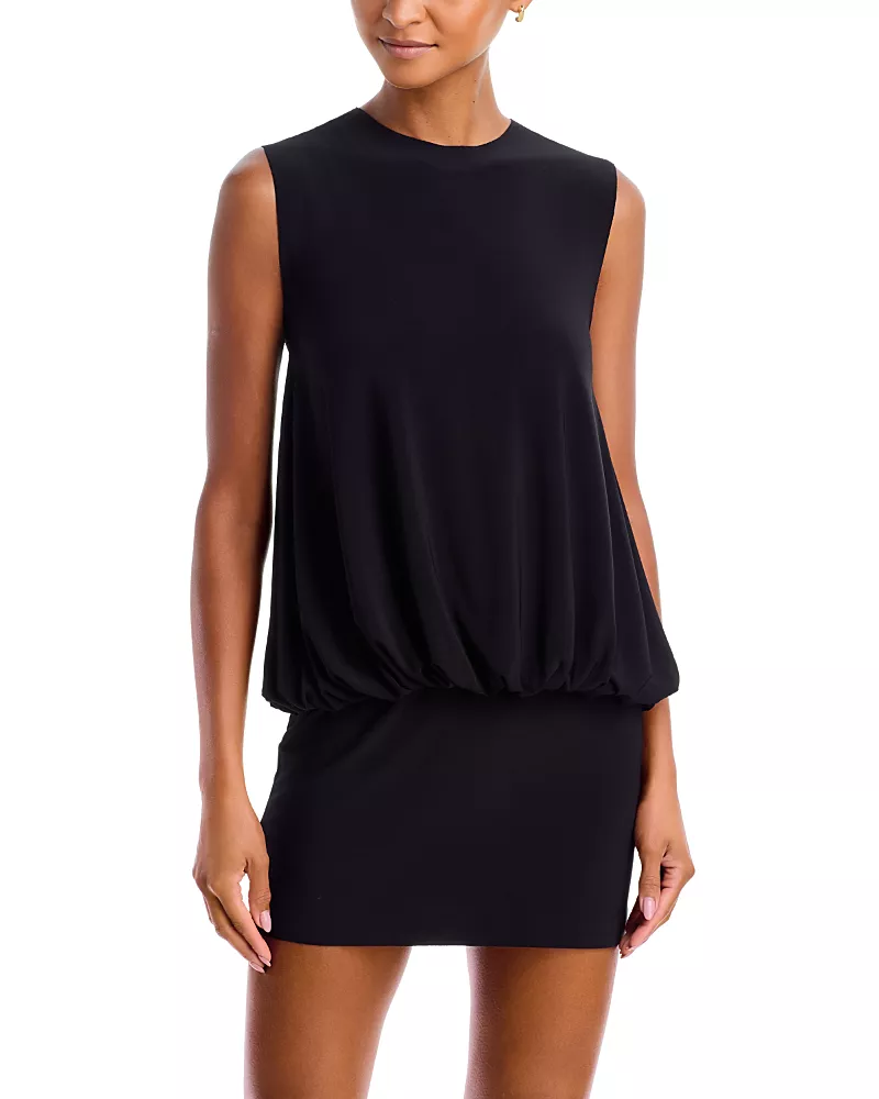 Normal Kamali Sleeveless Babydoll Mini Dress