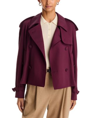 Mayfair Wool Trench Jacket