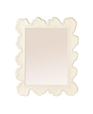  Faux Bois Metal Wall Mirror