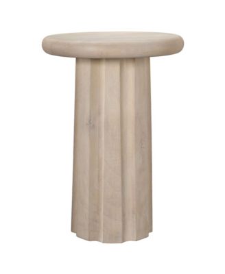 Cremini Wood Side Table