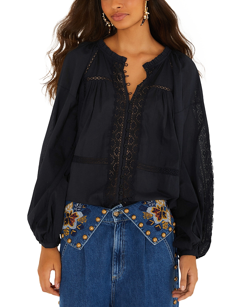 Farm Rio Cotton Boho Blouse